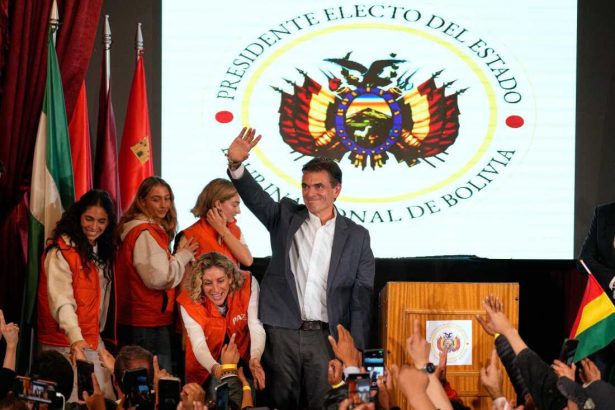 Rodrigo Paz saylovda