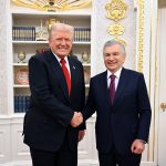 Shavkat Mirziyoyev va Donald Tramp