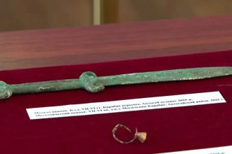 Qozog‘istonda 2,5 ming sak jangchisining but holdagi qabri topildi