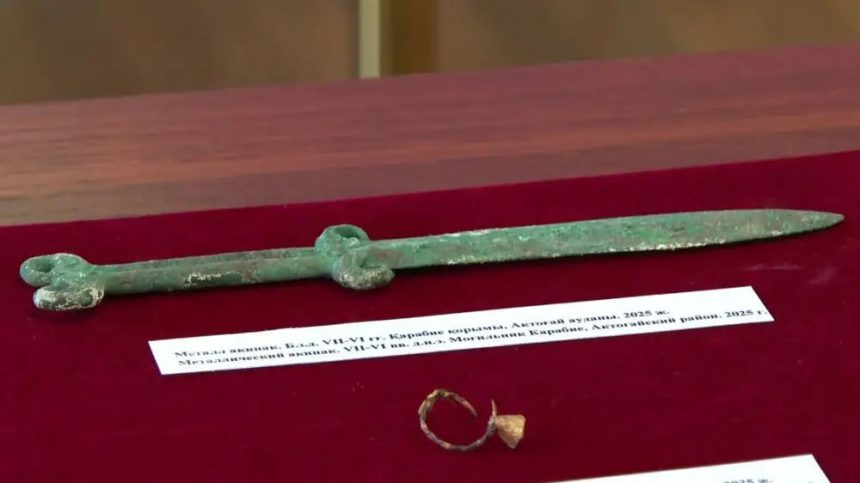 Qozog‘istonda 2,5 ming sak jangchisining but holdagi qabri topildi