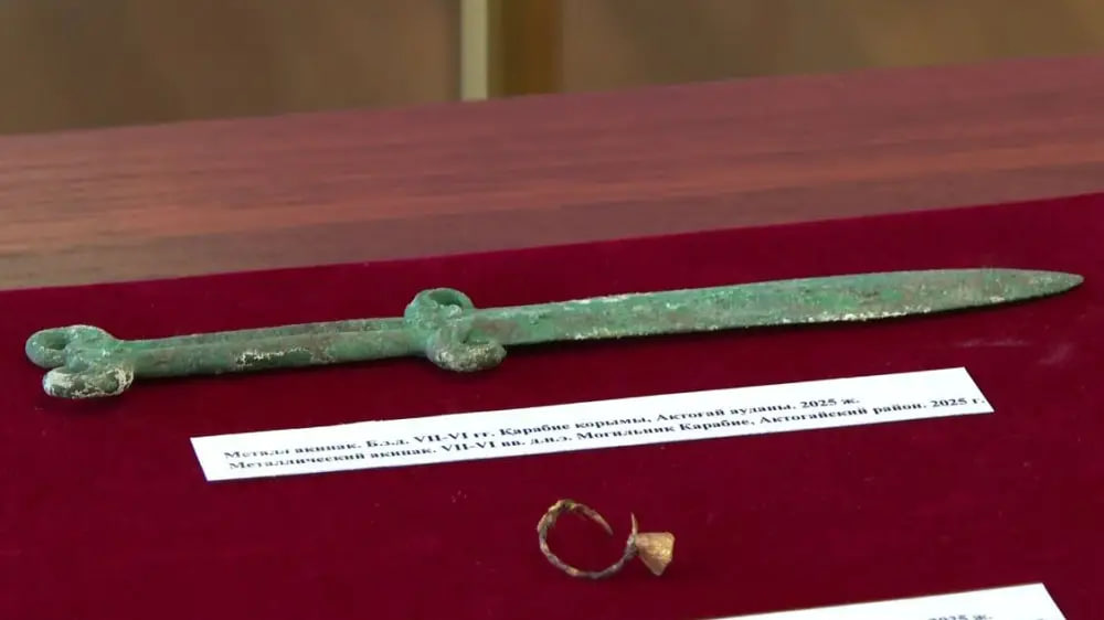 Qozog‘istonda 2,5 ming sak jangchisining but holdagi qabri topildi