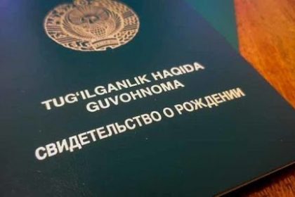 Tug‘ilganlik haqidagi guvohnoma