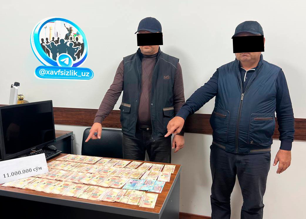 Sirdaryoda ikki nafar IIB xodimi pora olayotganda ushlandi