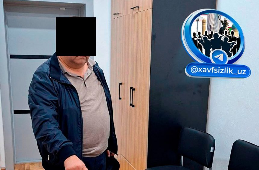 Toshkentda soliq bosh inspektori pora bilan ushlandi