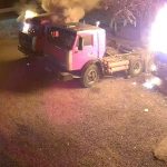 Samarqandda fuqaro qo‘shnilar yuk mashinasiga o‘t qo‘ydi