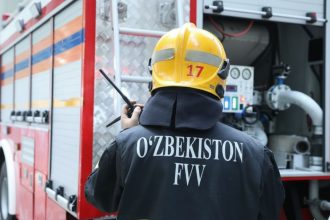 Yakkasaroy tumanidagi qurilish obyektida yong‘in yuz berdi