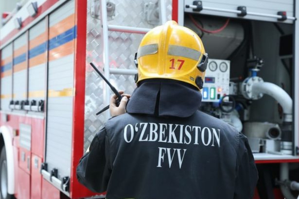 Yakkasaroy tumanidagi qurilish obyektida yong‘in yuz berdi