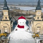 Xitoyda noodatiy 19 metrli qorbola yasaldi