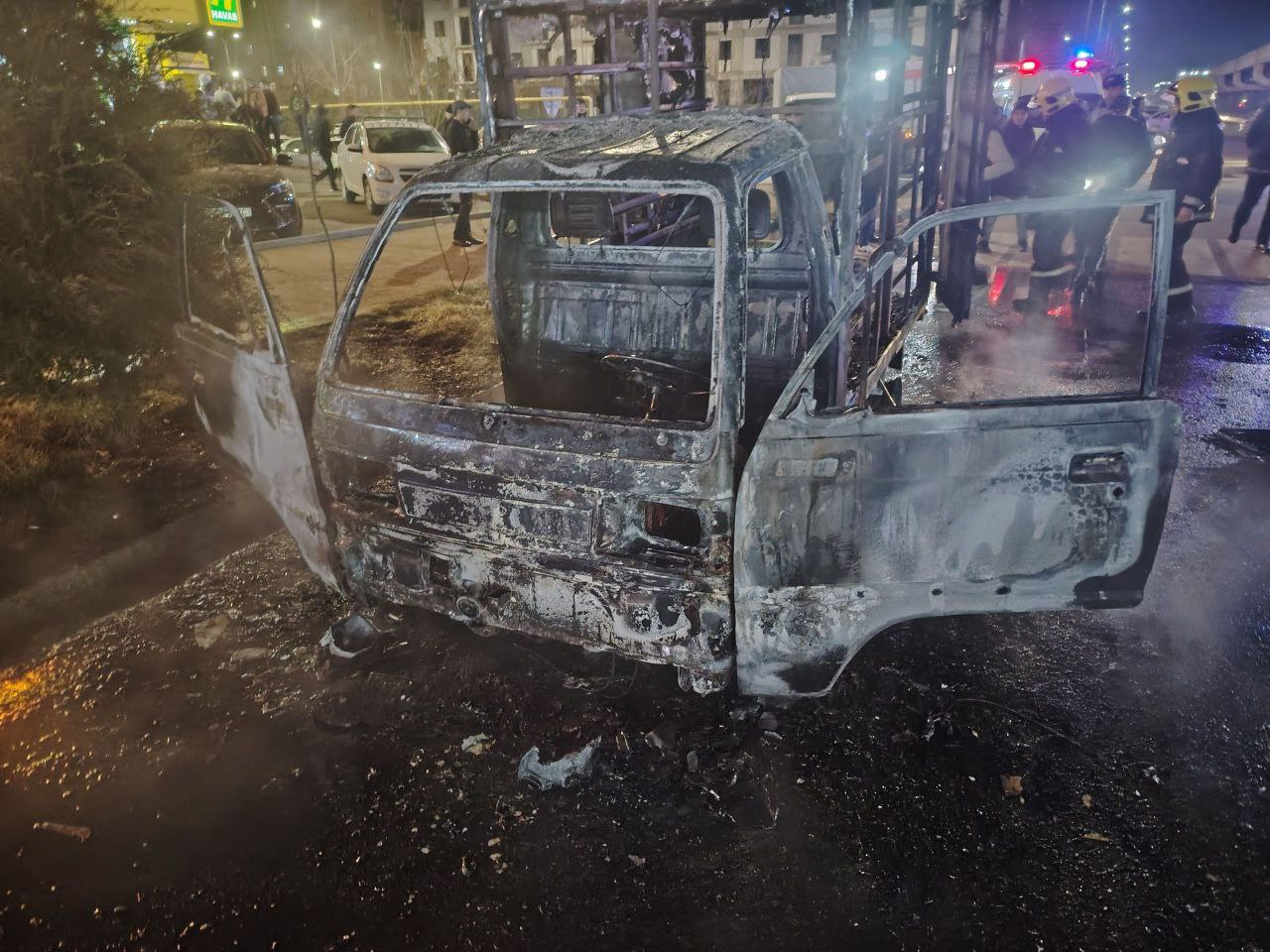 Toshkentda Labo yonib ketdi