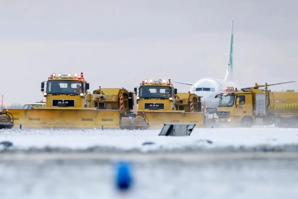 Sovuq tufayli Yevropa transportida jiddiy uzilishlar yuz berdi