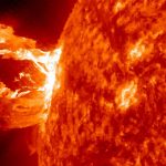 Quyoshda yirik portlash qayd etildi