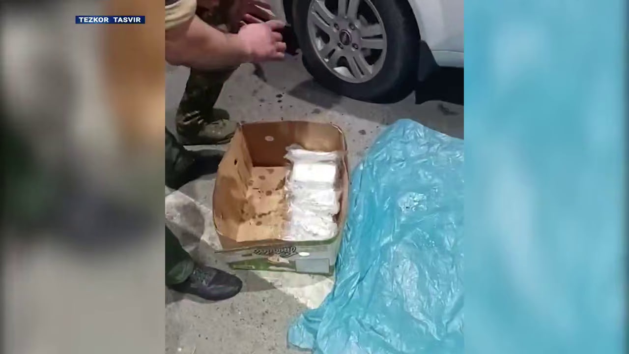 Avtomobil yoqilg‘i baki ichidan yirik miqdorda giyohvand moddalar aniqlandi