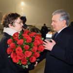 Shavkat Mirziyoyev Syurix shahriga yetib bordi