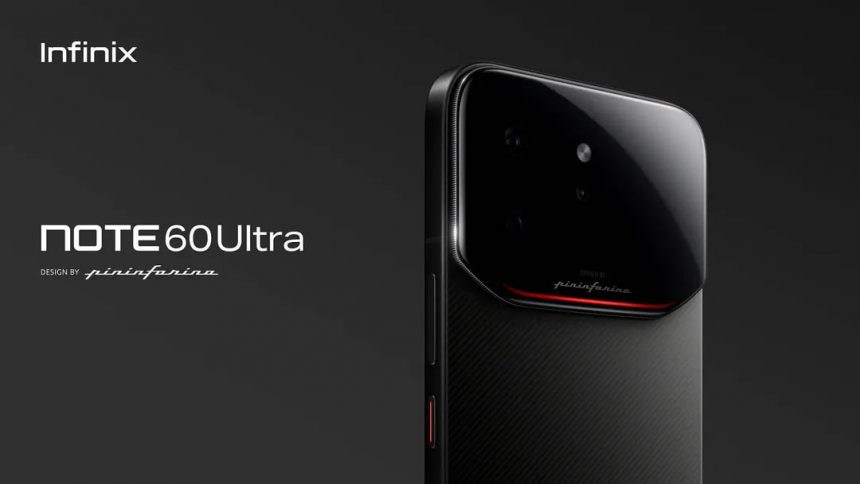 Infinix NOTE 60 Ultra smartfonini taqdim etdi