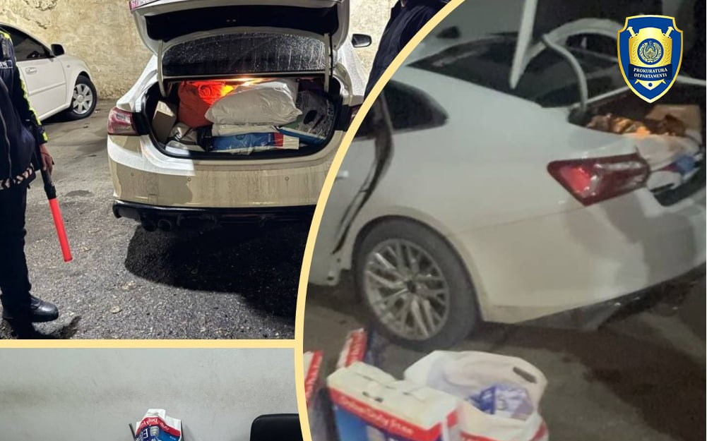 Toshkent va Namanganda noqonuniy tamaki savdosi fosh etildi