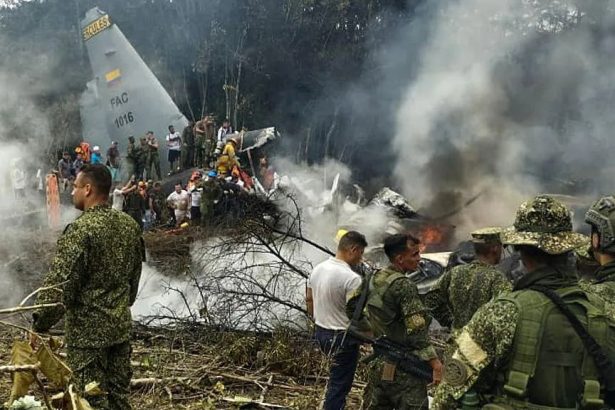 Kolumbiyada harbiy samolyot halokatga uchradi