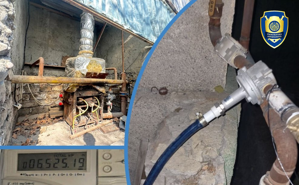 Energiya resurslaridan noqonuniy foydalanish holatlari aniqlandi