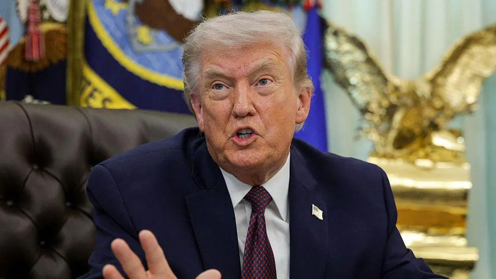 Eron mojarosi: Tramp ittifoqchilarni tanqid qildi