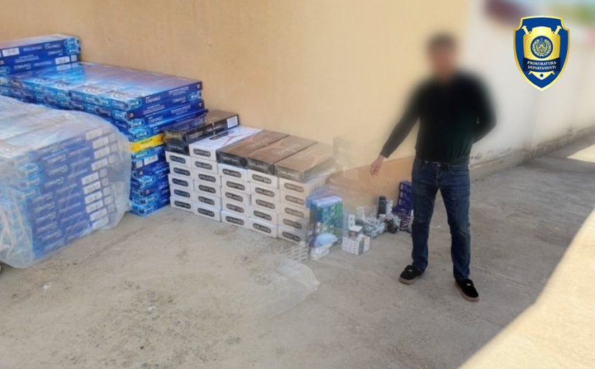 Qarshi tumanida 3,6 ming quti noqonuniy tamaki musodara qilindi
