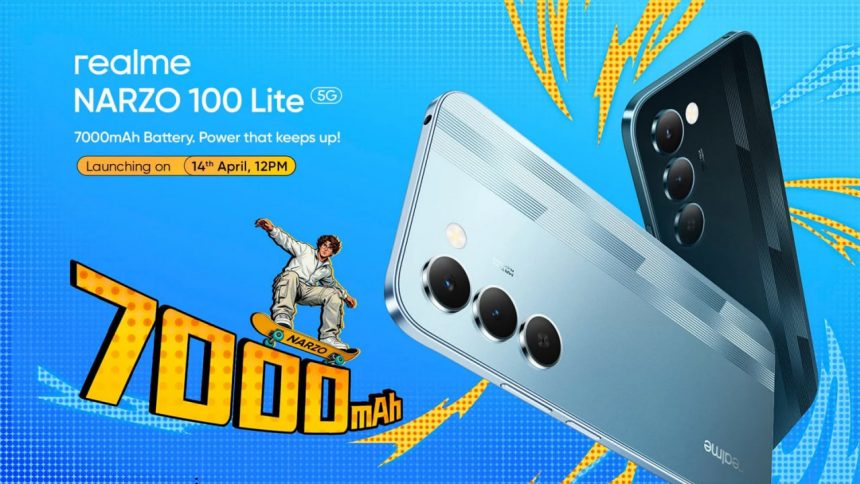 Realme Narzo 100 Lite 5G 14-aprel kuni taqdim etiladi