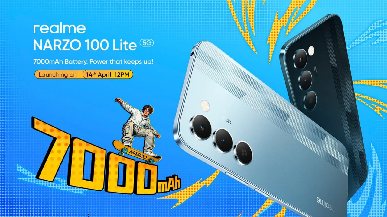 Realme Narzo 100 Lite 5G 14-aprel kuni taqdim etiladi
