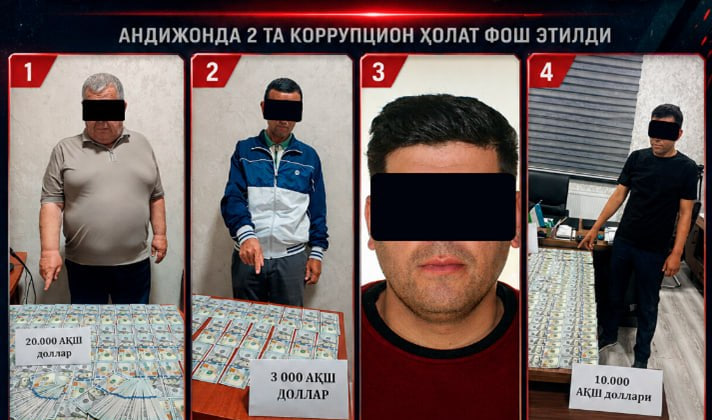 Andijonda noqonuniy yer savdosi bo‘yicha mansabdorlar ushlandi