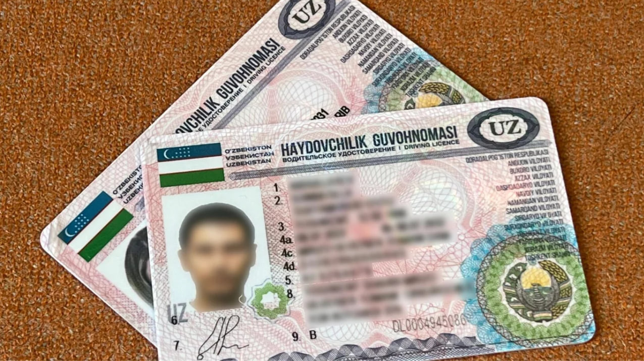 haydovchilik guvohnomasi