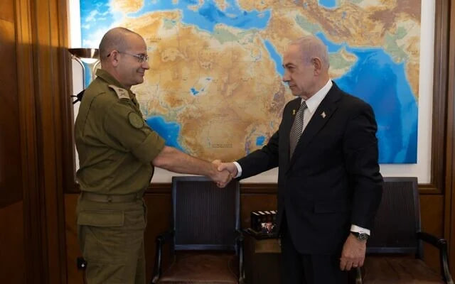 Netanyaxu harbiy kotibini Mossadga rahbari qilib tayinladi