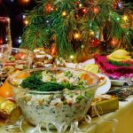 Yangi yil dasturxoni uchun noodatiy salatlar