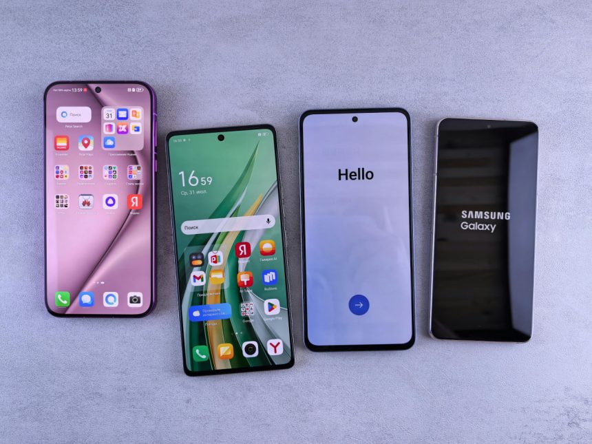 Eng hayratlanarli smartfonlar