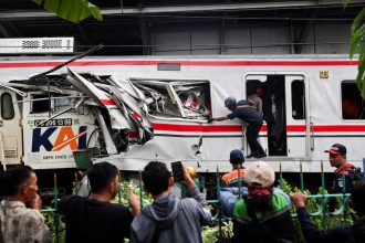 Indoneziyada poyezdlar to‘qnashdi: qurbonlar soni 7 taga yetdi