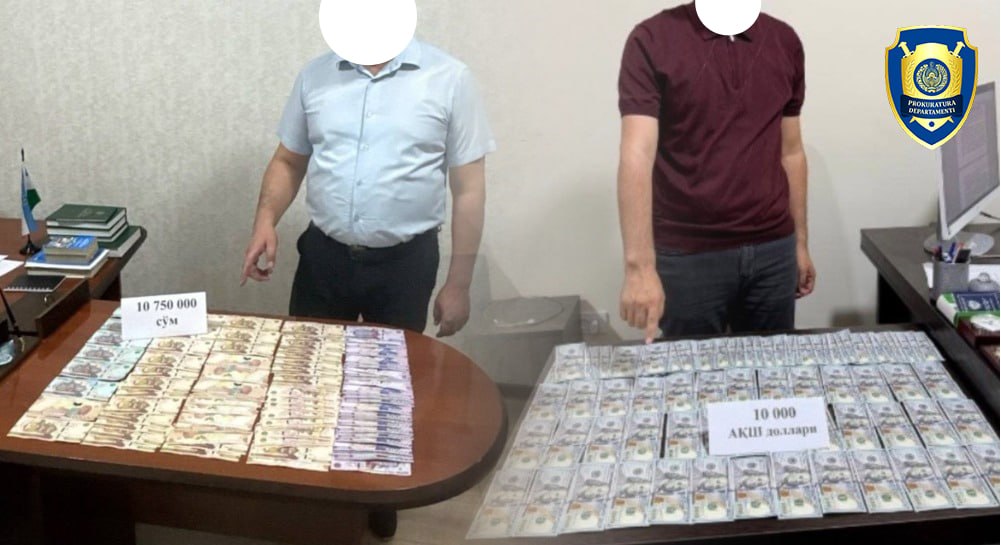 Farg‘ona va Samarqandda kredit ajratish evaziga pul talab qilgan bank xodimlari ushlandi