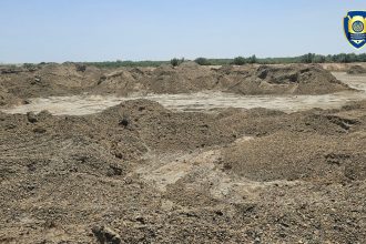 Buxoroda 746 mln so‘mlik qum-shag‘al noqonuniy qazib olingani aniqlandi