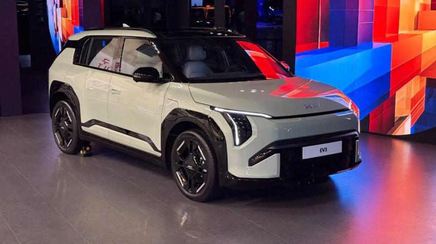 Kia EV3 avtomobili namoyish etildi