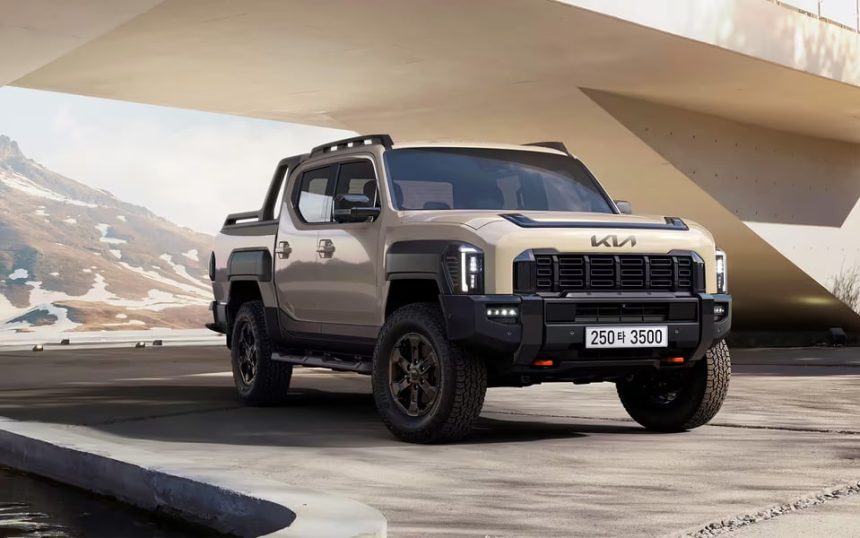 Kia Tasman avtomobili sotuvga chiqdi