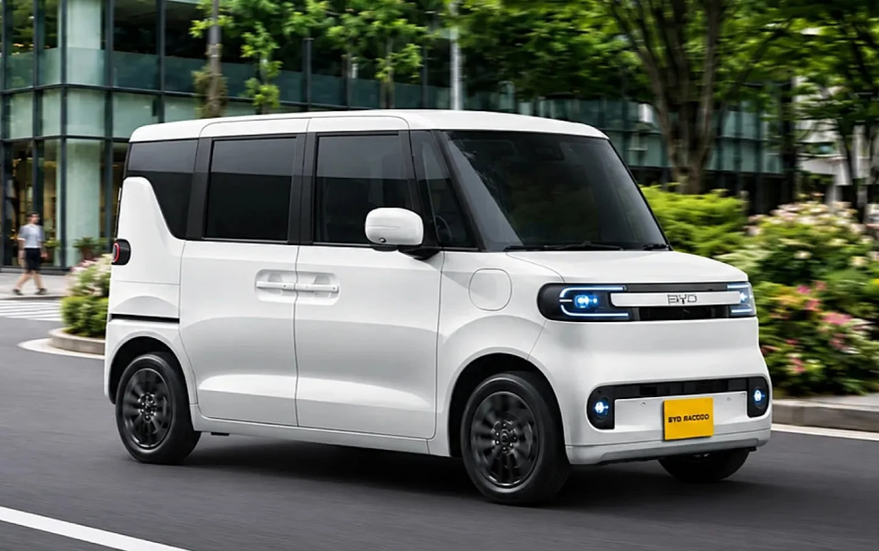 BYD Racco avtomobili taqdim etildi