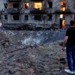 Kiyevga yirik raketa va dron hujumida kamida 13 kishi halok bo‘ldi
