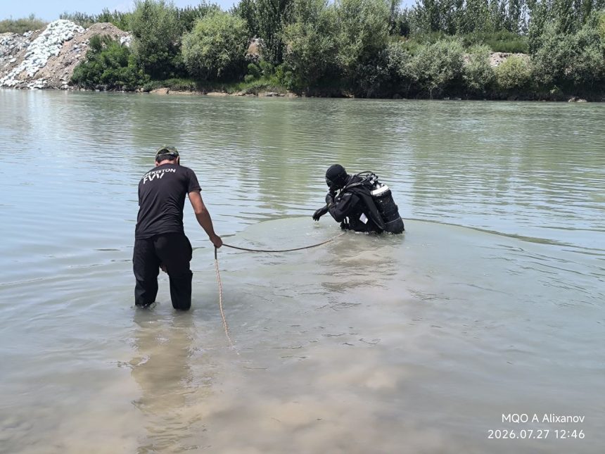 Namanganda Sirdaryodan bir fuqaroning jasadi topildi