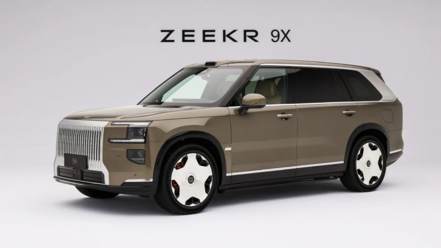 Zeekr 9X avtomobili sotuvga chiqdi — narx
