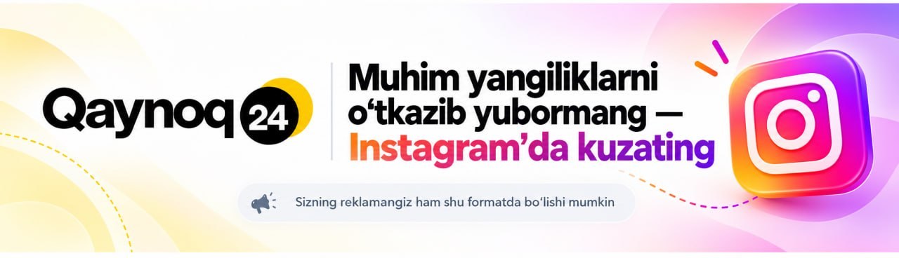 Qaynoq24 Instagramda kuzating